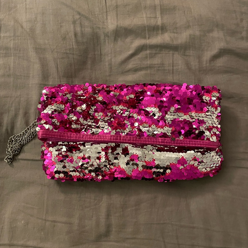 Betsey Johnson Sequin Clutch